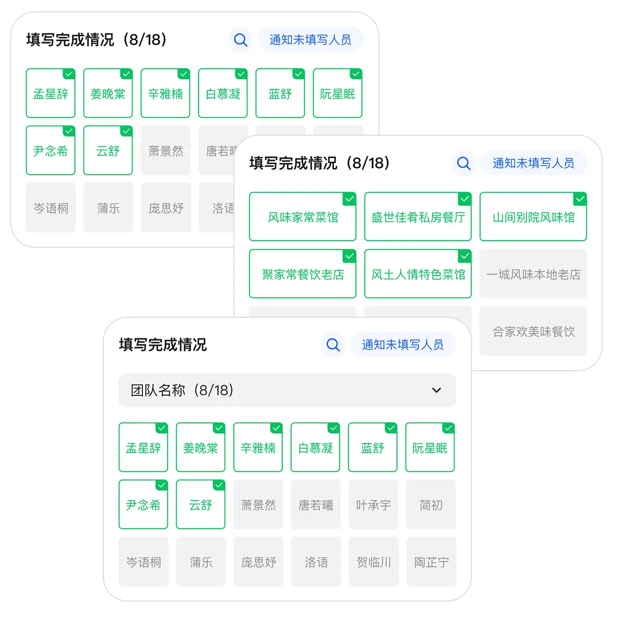 填写角色设置分明