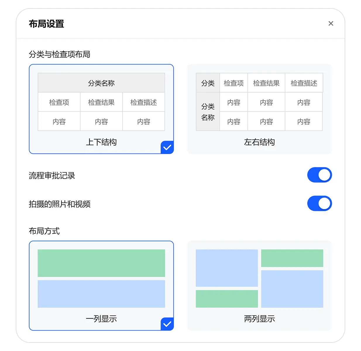 检查报告可视化排版