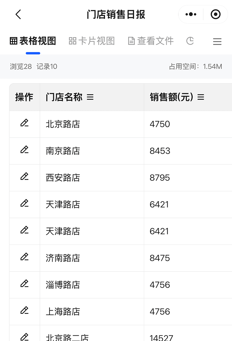 数据视图
